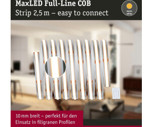 Paulmann MaxLED 500 LED Stripe Full-Line COB Einzelstripe 2,5m (71047) ab  19,55 € | Preisvergleich bei