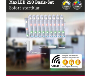Paulmann 250 € MaxLED Preisvergleich Basisset 3 bei beschichtet 50,16 RGBW (78866) ab Zigbee m |