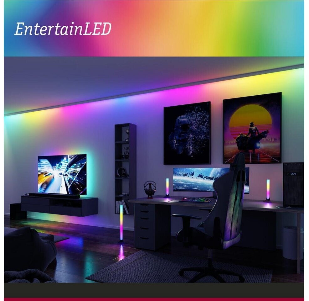 Paulmann EntertainLED Lightbar Dynamic Preisvergleich | RGB (78878) 30cm € 2erSet bei 28,14 ab