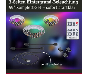 Paulmann EntertainLED USB LED Stripe TV-Beleuchtung 55 Zoll 200cm (78880)  ab 11,99 € | Preisvergleich bei | LED-Stripes