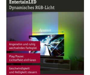 Paulmann EntertainLED USB LED Stripe TV-Beleuchtung 75 Zoll 310cm (78882)  ab 19,79 € | Preisvergleich bei
