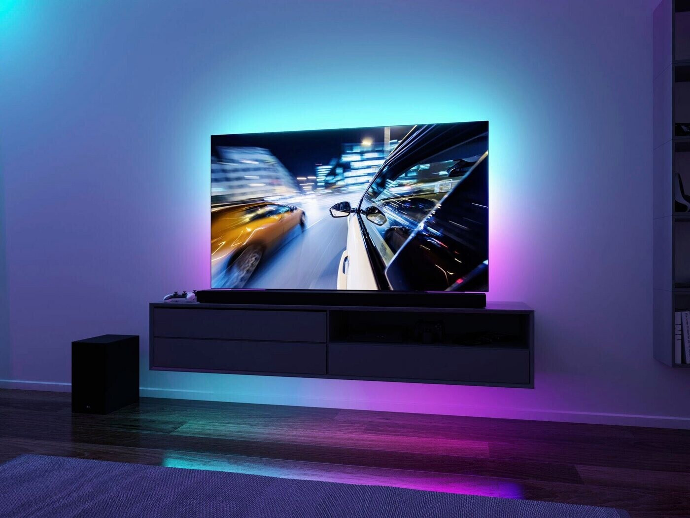 Preisvergleich Zoll Stripe LED EntertainLED TV-Beleuchtung 310cm 19,79 € USB 75 (78882) ab Paulmann | bei