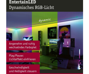 | EntertainLED RGB 44,99 bei € Dynamic (78888) 5m ab Preisvergleich Stripe Paulmann Komplettset 15VA