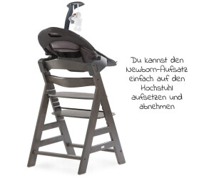 Hauck Alpha Selectline Newborn Set Deluxe 4 tlg. charcoal ab 154 13 Preisvergleich bei idealo
