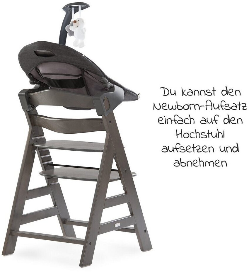 Hauck Alpha Selectline Newborn Set Deluxe 4 tlg. charcoal ab 154 13 Preisvergleich bei idealo