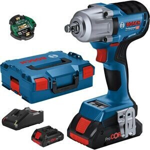 Bosch Professional GDS 18V-450 HC (avec 2 batteries 4Ah et chargeur rapide)