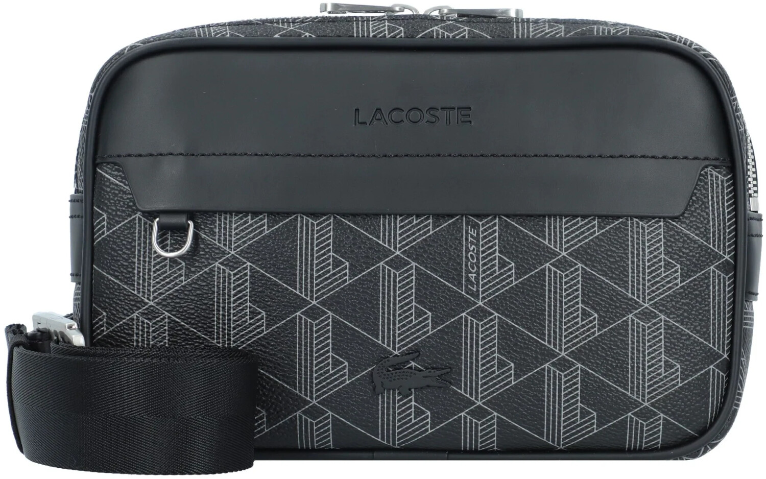 Lacoste The Blend waist bag monogram black/grey Black Friday 2023