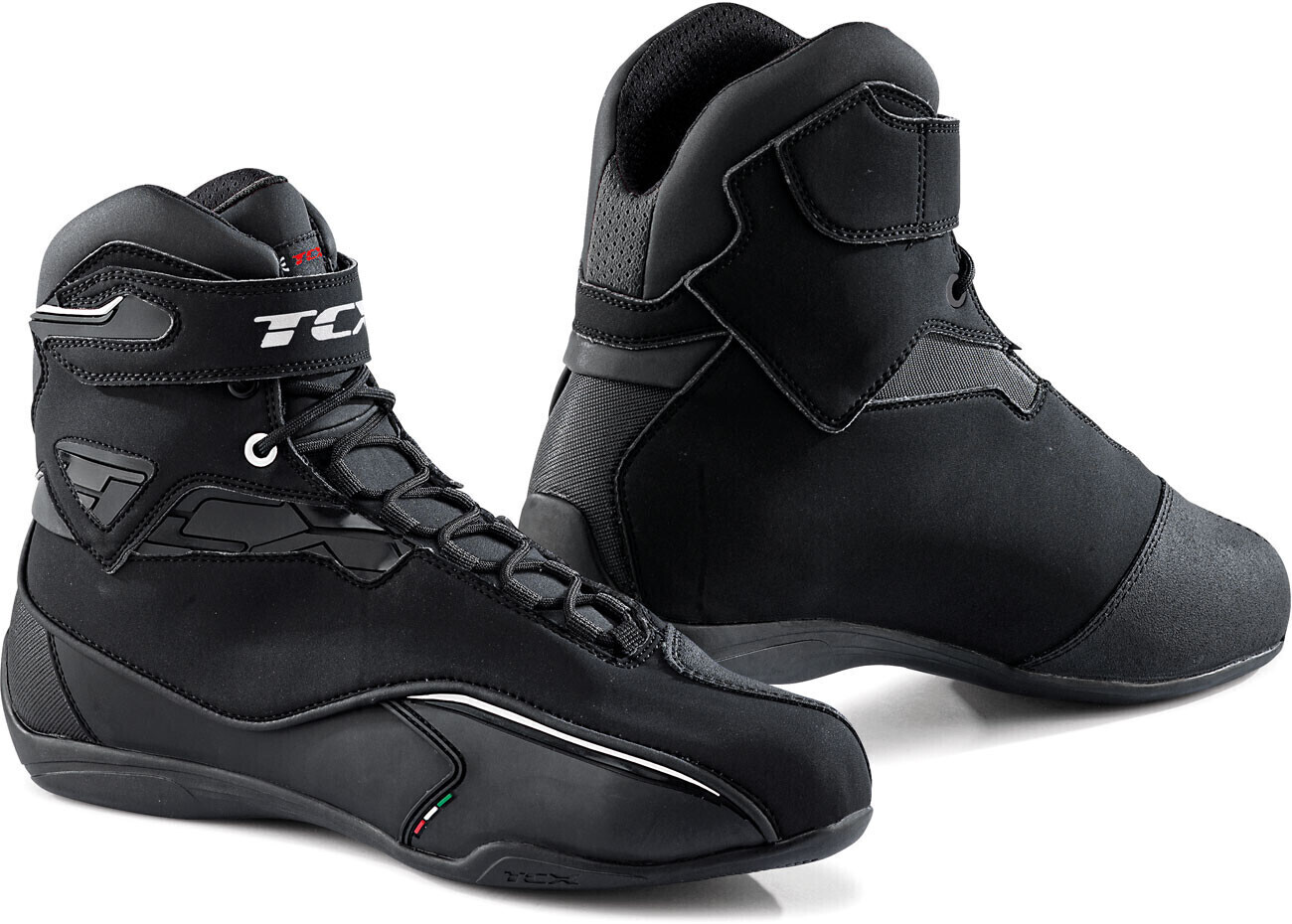 Chaussures Moto Femme Tcx STREET 3 LADY WP Noir Or Vente en Ligne 