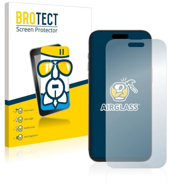 BROTECT AirGlass Panzerglasfolie für Apple iPhone 14 Pro Max