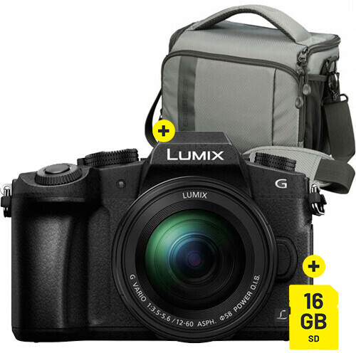Panasonic Lumix DMC-G80 Kit 12-60mm + Starter-Set