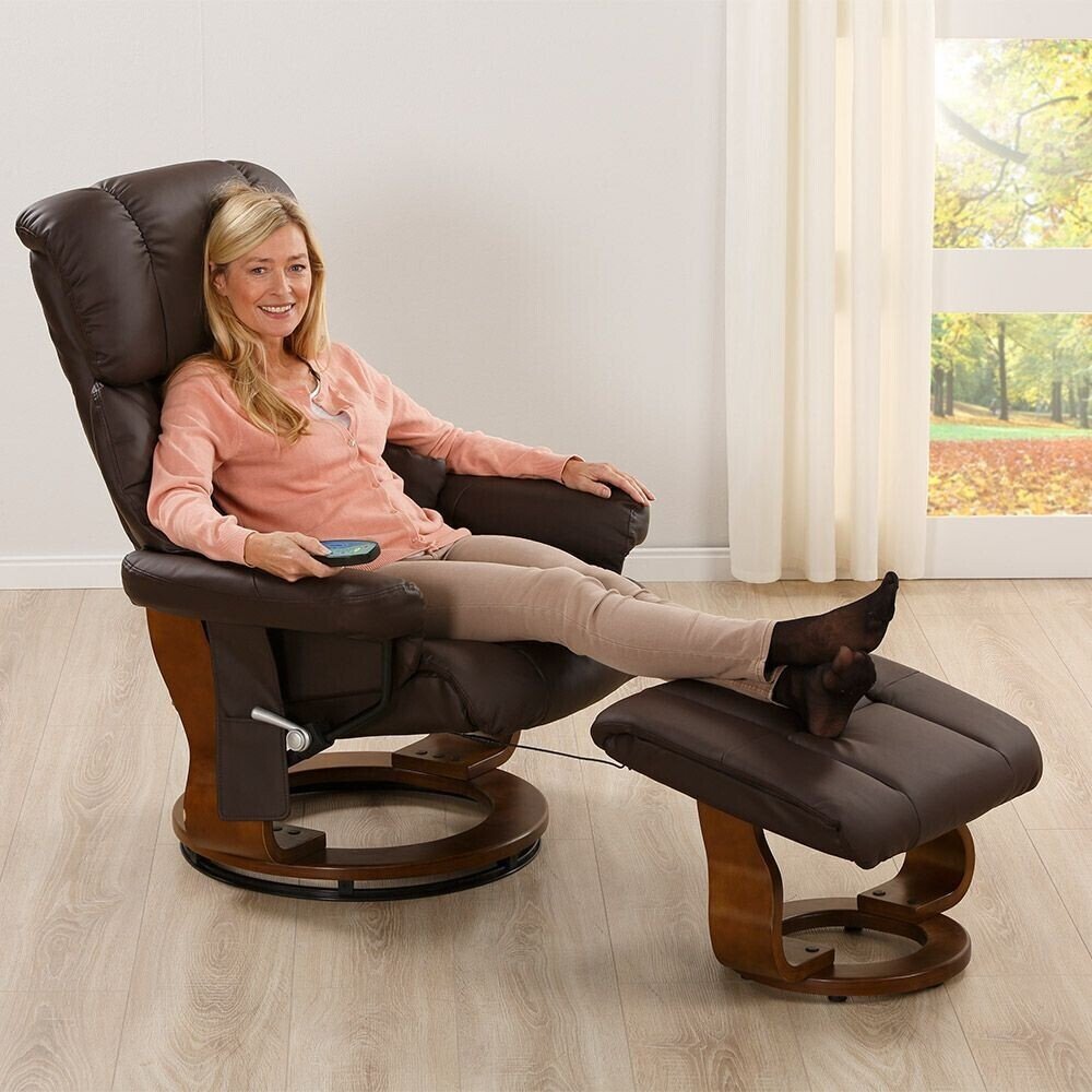 Massagesessel »Komfort Deluxe« mit Aufstehhilfe, Braun kaufen