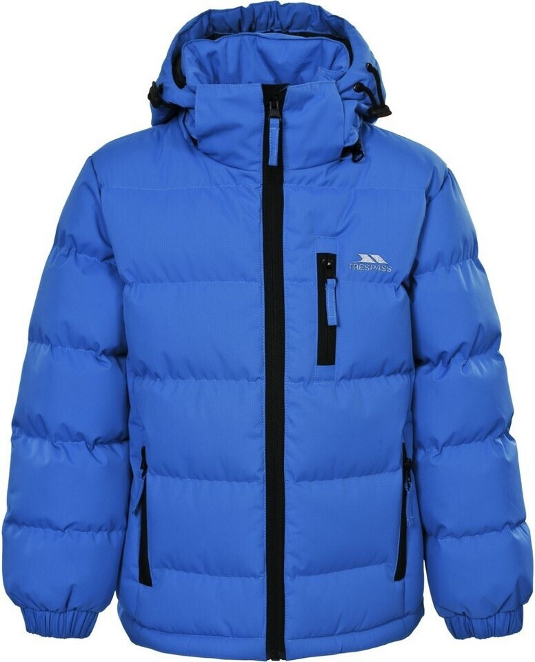 Veste Imperméable Trespass Upbeat Pour Garçon - Coupe-vent Avec Capuche Amovible Et Doublure Polaire - Idéale Plein Air