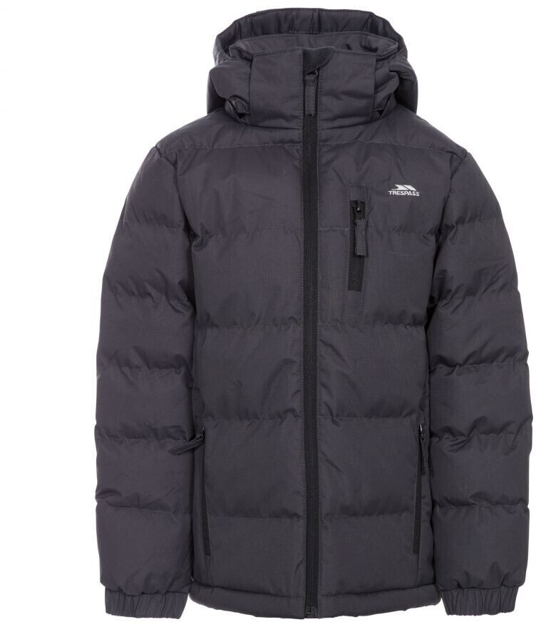 Trespass Boys' Tuff Jacket dark grey