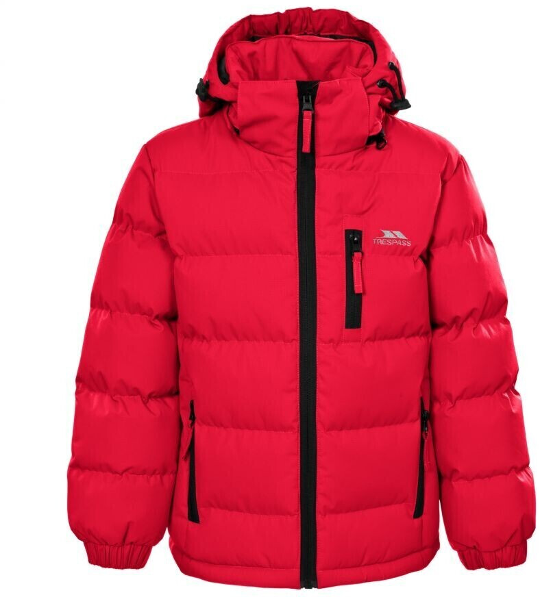 Trespass Boys' Tuff Jacket red
