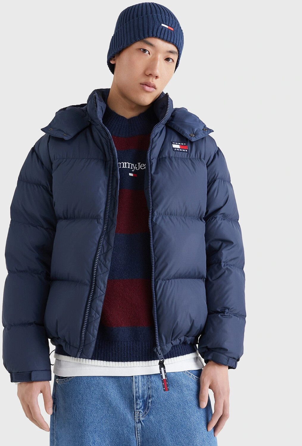 Tommy hilfiger essential removable hood down deals