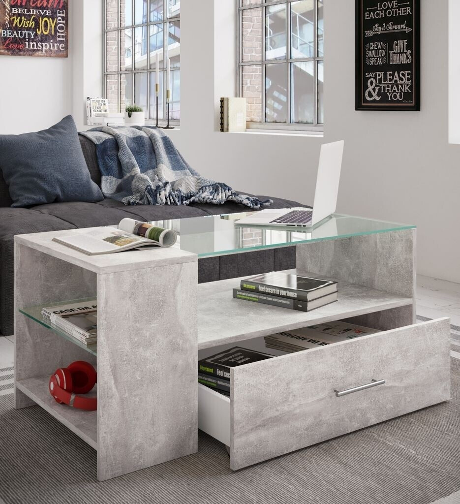 ebuy24 Tindala 100x45cm Concrete