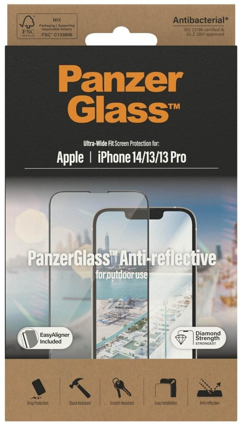 PanzerGlass Ultra Wide Fit Screen Protector iPhone 14 / 13 / 13 Pro