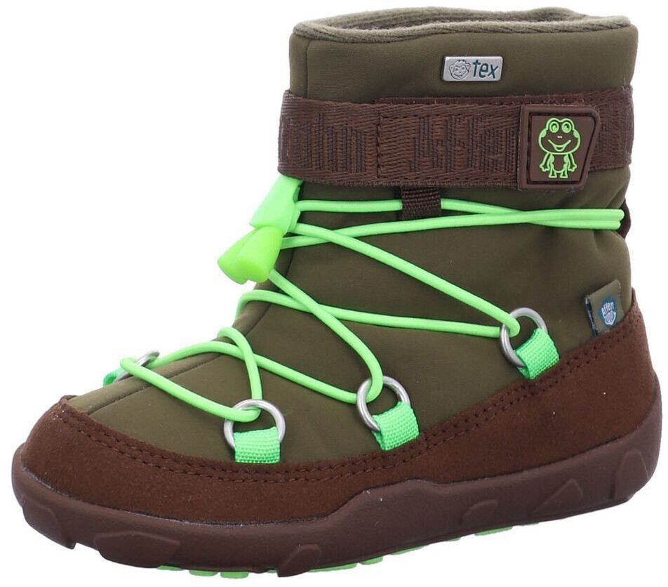 Affenzahn Vegan Snowy MINI A TURE (00842) frog/green