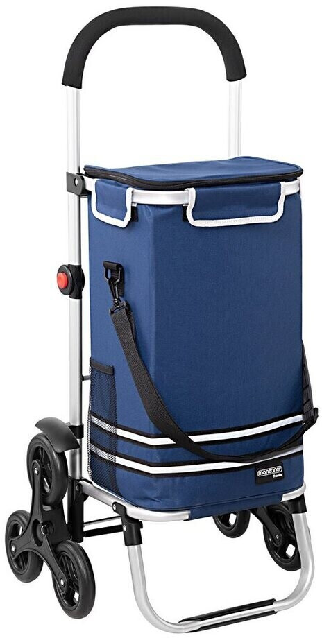 Monzana 2in1 Shopping Trolley (1091) blue