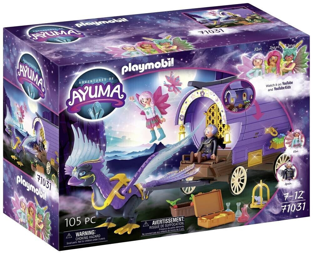 Playmobil Chariot avec fée et phénix (71031)