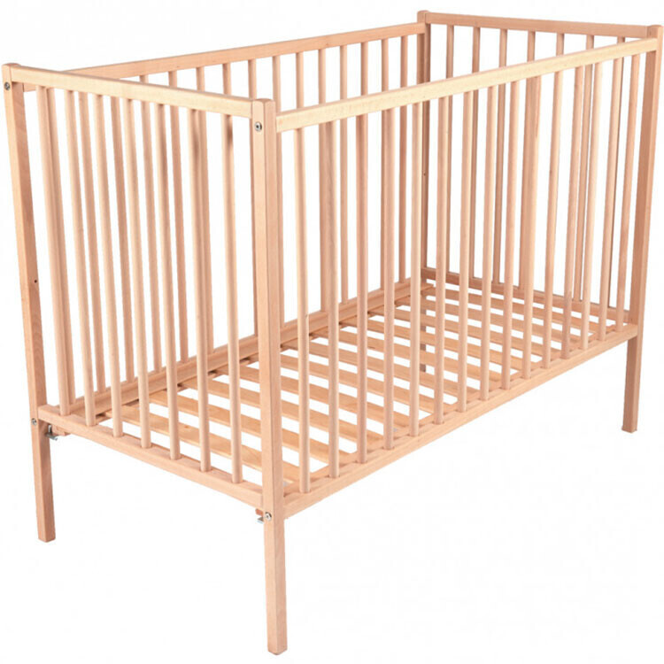 Combelle Lit bébé Rémi 70 x 140 cm naturel brut (152407)