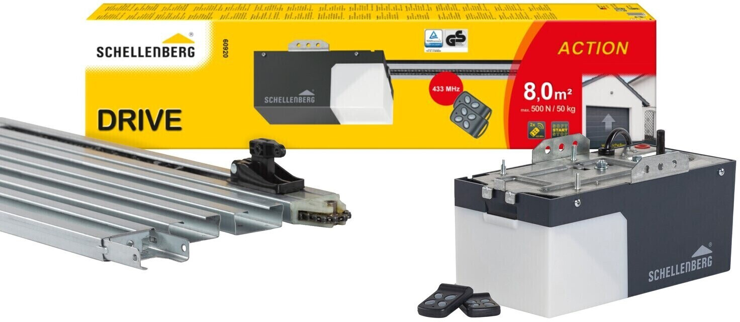 Schellenberg Garage DoorDrive Action with 2 mobile transmitter (60920)