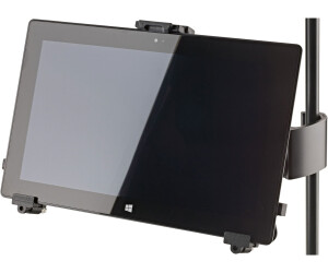 K&M 19791 Support pour tablette PC Noir, plastique - pivotant et