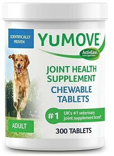 Buy Lintbells YuMOVE Dog Age 6 8 300 Tablets from 34.99 Today