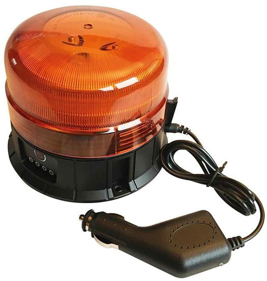 Berger & Schröter Rundumleuchte LED Mini RKL Magnet 20302 12 V/DC, 24 V/DC  Magnetfuß, Schraubmontage Orange, BERGER & SCHRÖTER