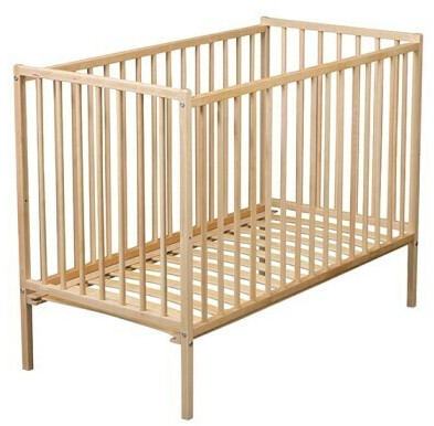 Combelle Lit bébé Rémi 70 x 140 cm vernis naturel (152401)