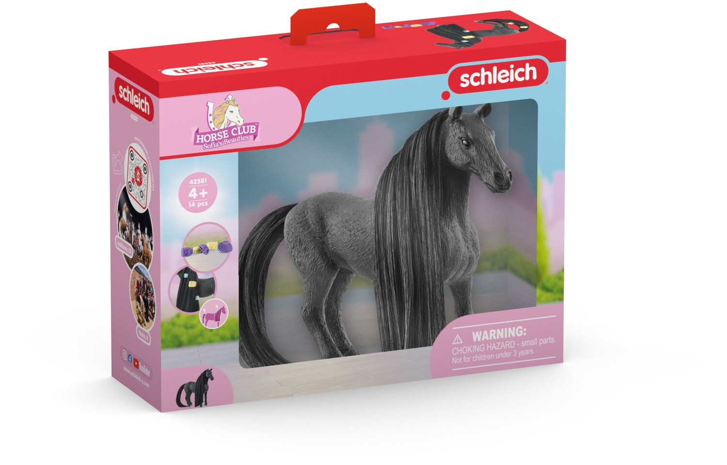 schleich® Figurine coffret cheval à coiffer Kim & Caramelo Sofia's Beauties  42585