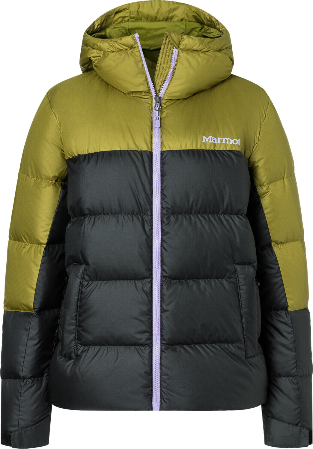 Marmot Guides Down Hoody 73060 black military green ab 143 94 Preisvergleich bei idealo