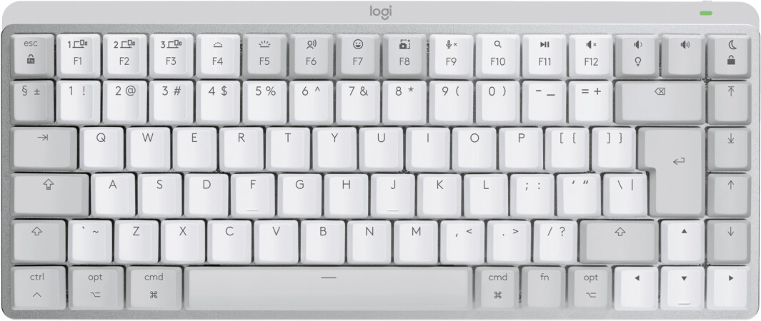 Logitech MX Mechanical Mini pour Mac gris pâle (US)