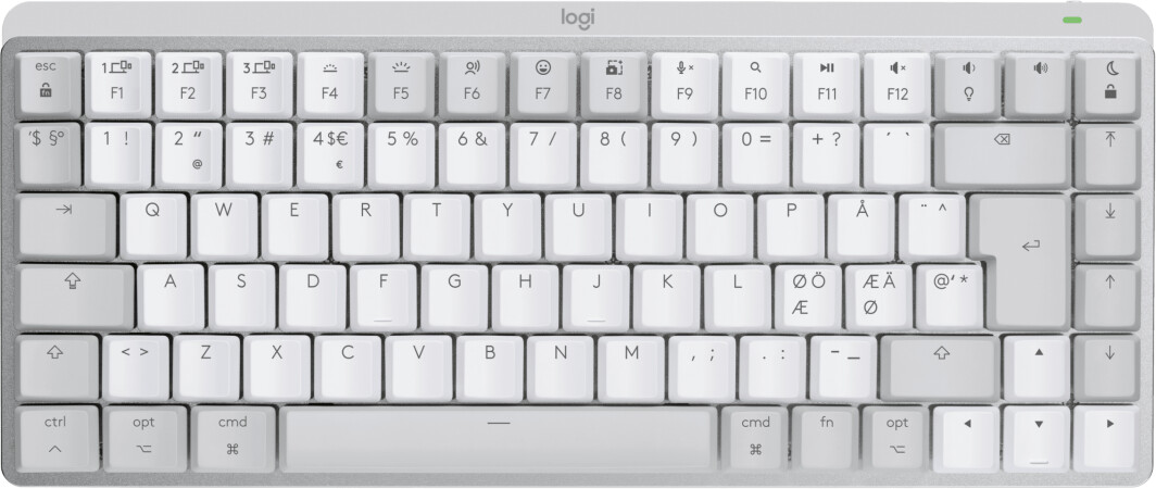 Logitech MX Mechanical Mini pour Mac gris pâle (Nordic)