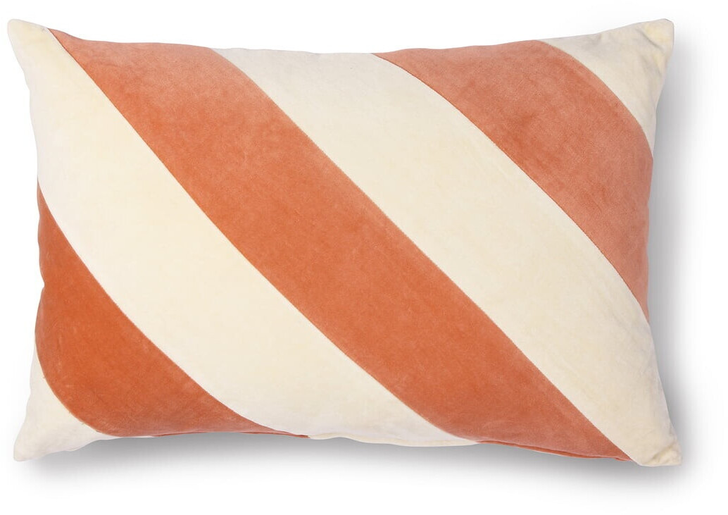 HKliving Striped Velvet 60x40cm