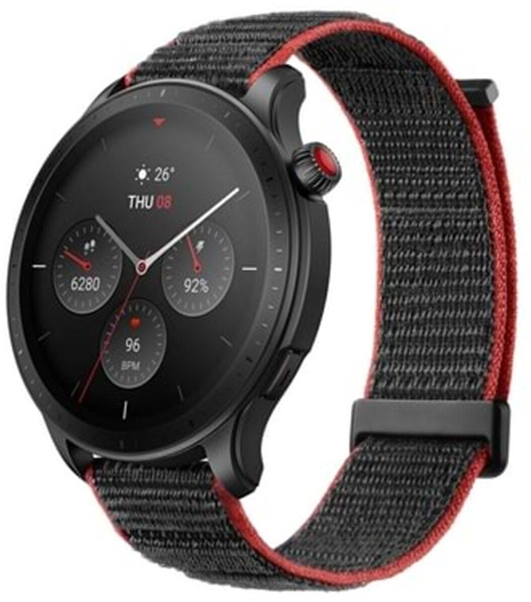 Smartwatch Amazfit Gtr 2 Negro Reloj Inteligente Llamadas por Bluetooth  Alexa GPS Pantalla Siempre Visible Para Controlar el tiempo Duración de 14  días Amazfit Gtr 2 Black