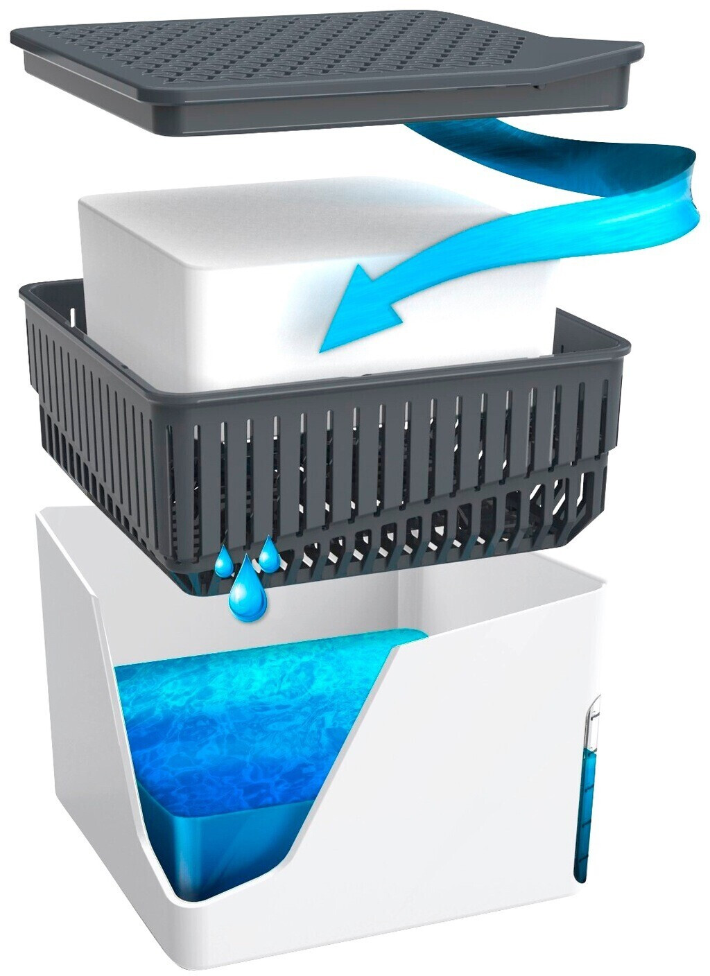 BlueCraft Luftentfeuchter-Granulat im Vliesbeutel Nachfüllpack 30 x 1kg  (307419-30) ab 54,10 €