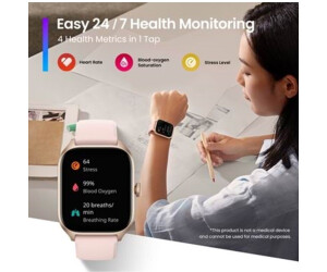 Amazfit health watch black outlet