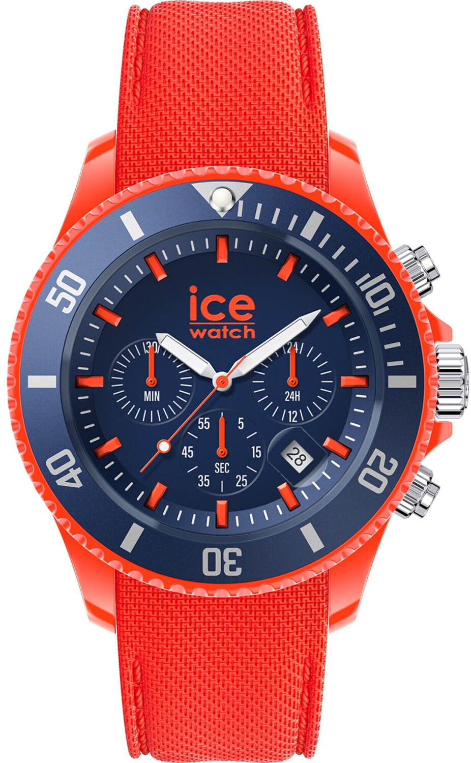 Ice watch sales orange and black
