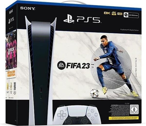 Sony PlayStation 5 (PS5) Digital Edition + FIFA 23