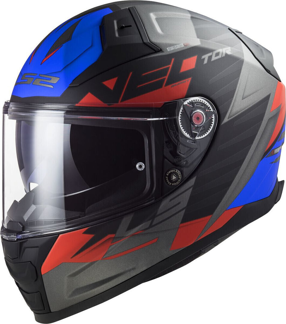 LS2 FF811 Vector II Absolute noir/bleu/rouge