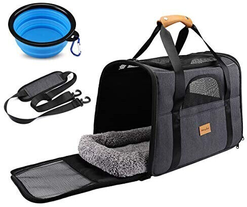 Morpilot Sac de transport pour chat 44x31x34cm grey Morpilot Sac de transport pour chat 44x31x34cm grey