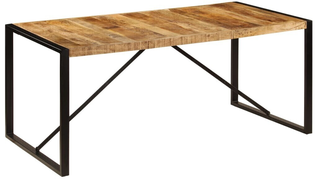 Photos - Dining Table VidaXL  180x90x75 cm solid mango wood  ( 247414)