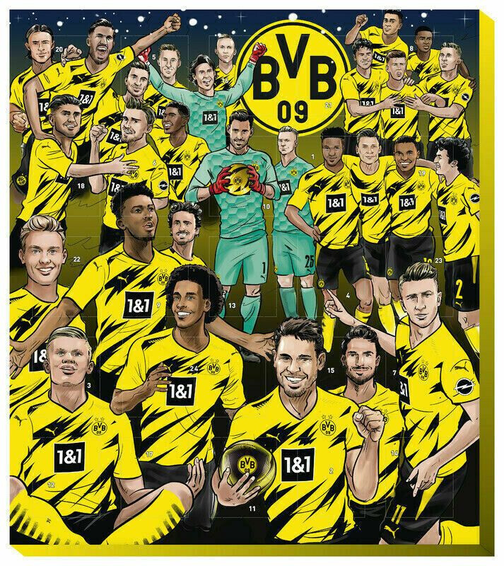 Hachez BVB Borussia Dortmund Comic advent calendar