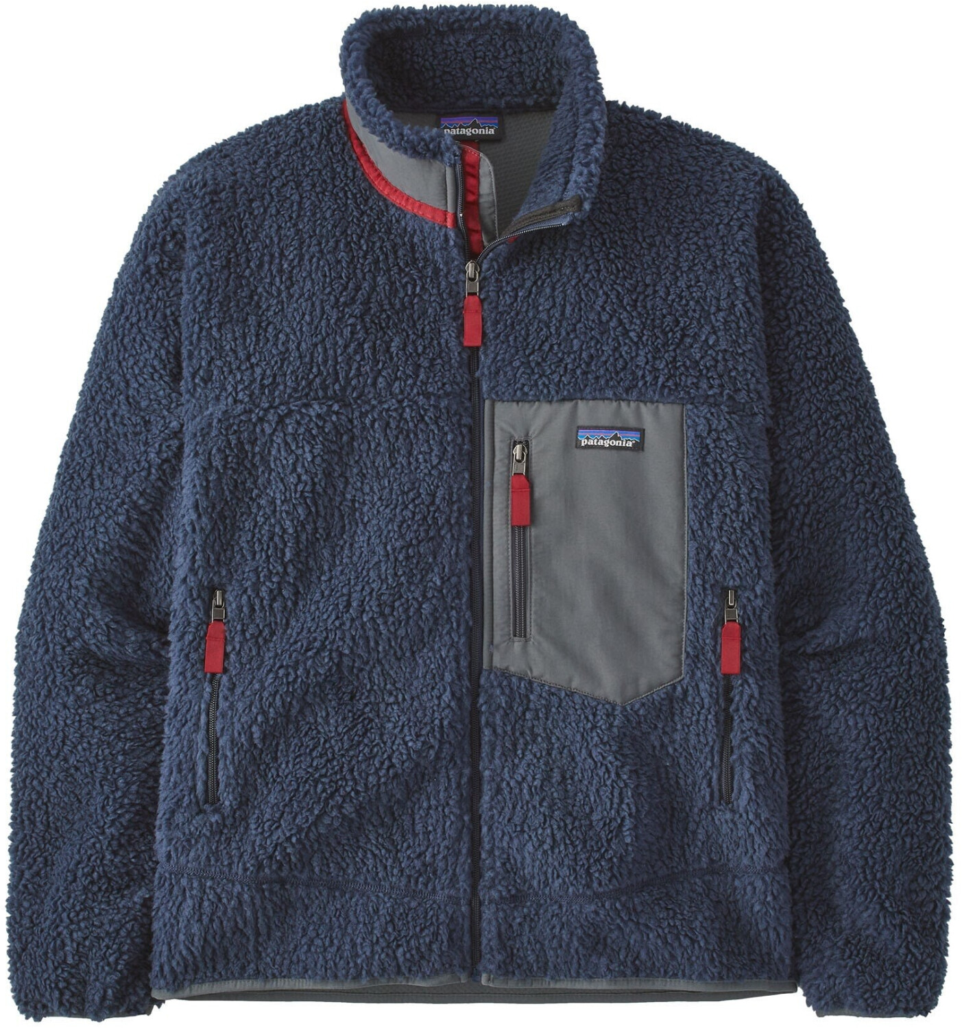 Fleece jacket navy blue deals