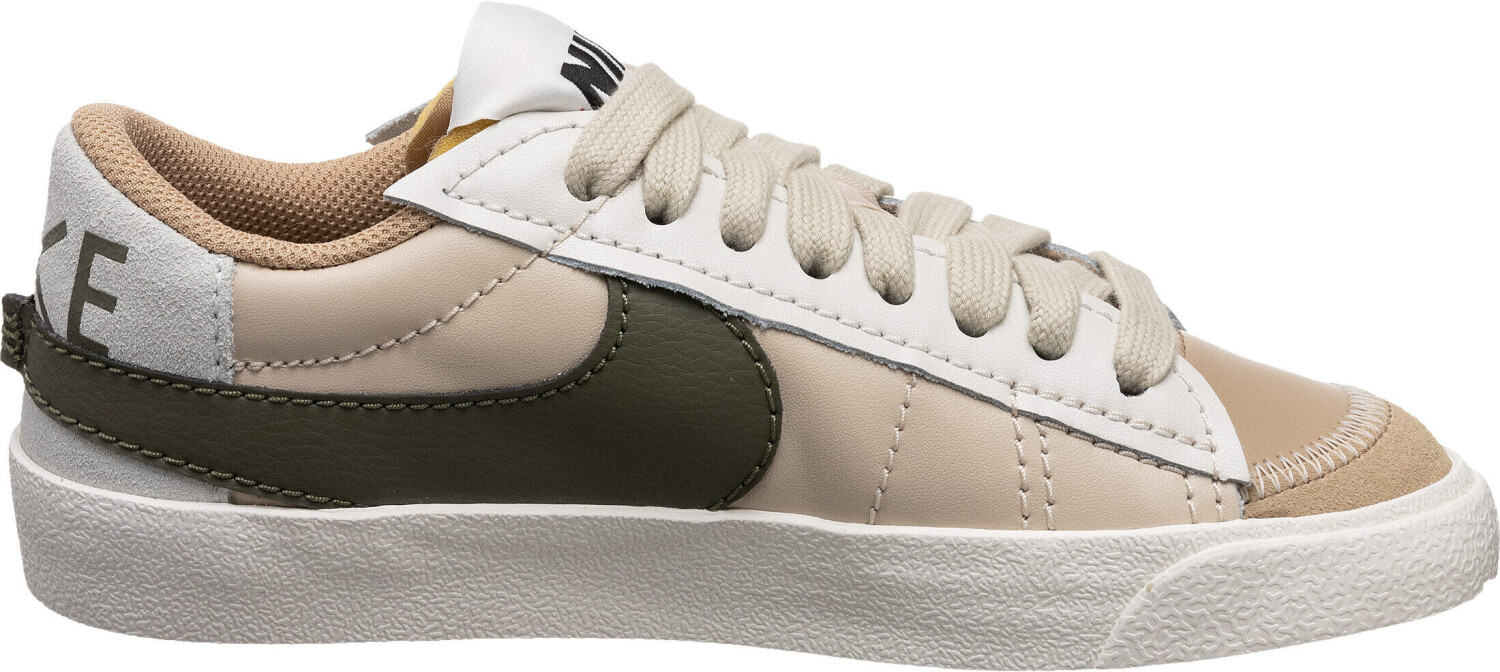 Buy Nike Blazer Low 77 Jumbo Women sanddrift olive silver from 29.99 Today Best Deals on idealo