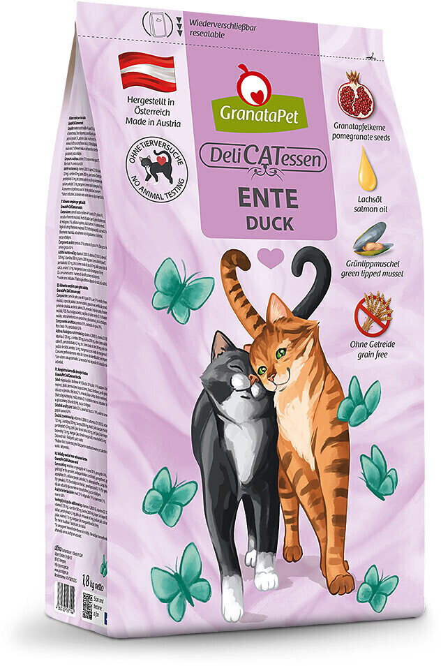 GranataPet DeliCATessen Adult duck dry food 1,8kg