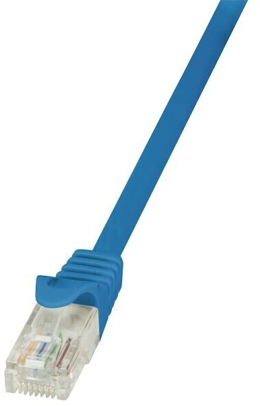 BIGtec Ethernet LAN Patchkabel CAT 6 0,5m blau (BIG1669)