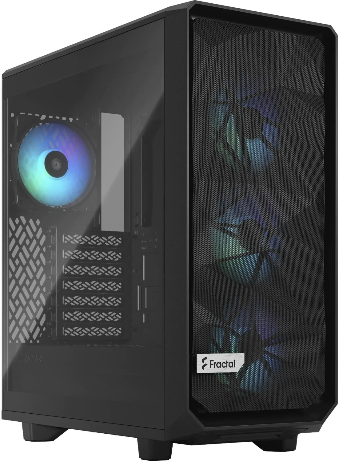 Fractal Design Meshify 2 Compact RGB TG Light Tint Black