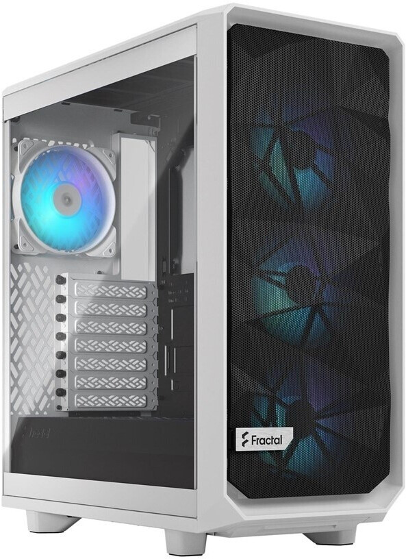 Fractal Design Meshify 2 Compact RGB TG Clear Tint White